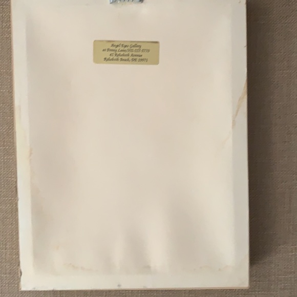 Framed Angel Print - Picture 3 of 4